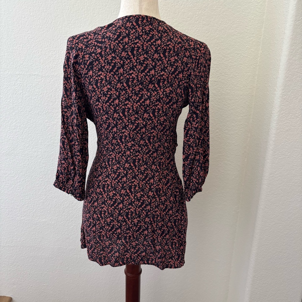 Free People Clara dark floral‎ tunic - Picture 12 of 12